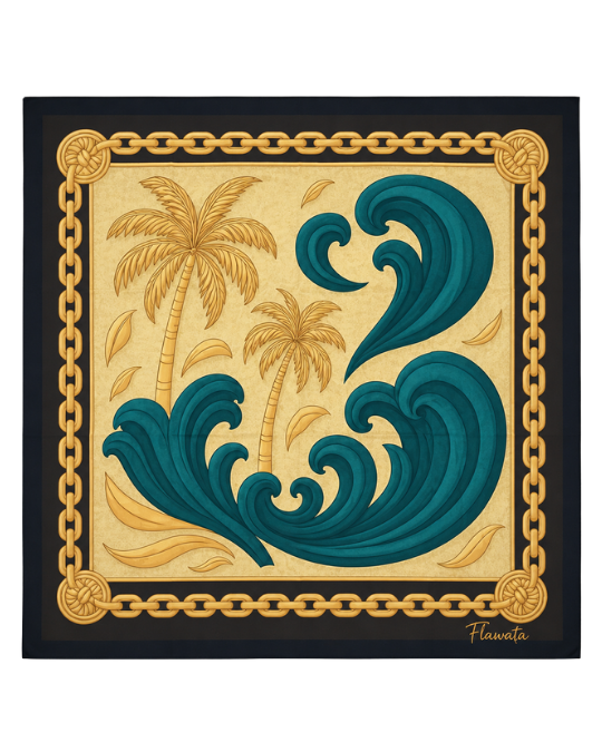 FLAWATA DELUXE PALM SCARF